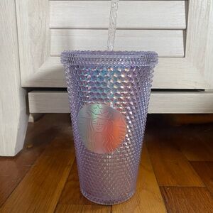 Starbucks Unicorn Iridescent Lavender StuddedTumbler